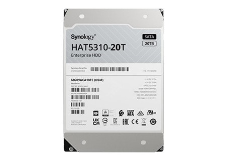 Synology 8TB 3.5” Enterprise-Grade SATA HDD designed for Synology Synology 8TB 3.5” Enterprise-Grade SATA HDD designed for Synology